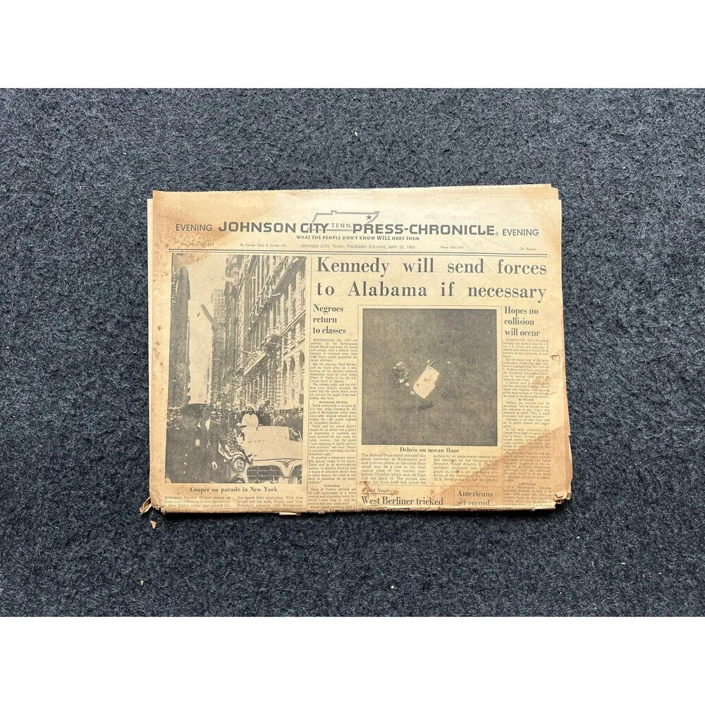 1963 JFK Send Troops to Alabama Birmingham Riots and Bus Marches, US History, C